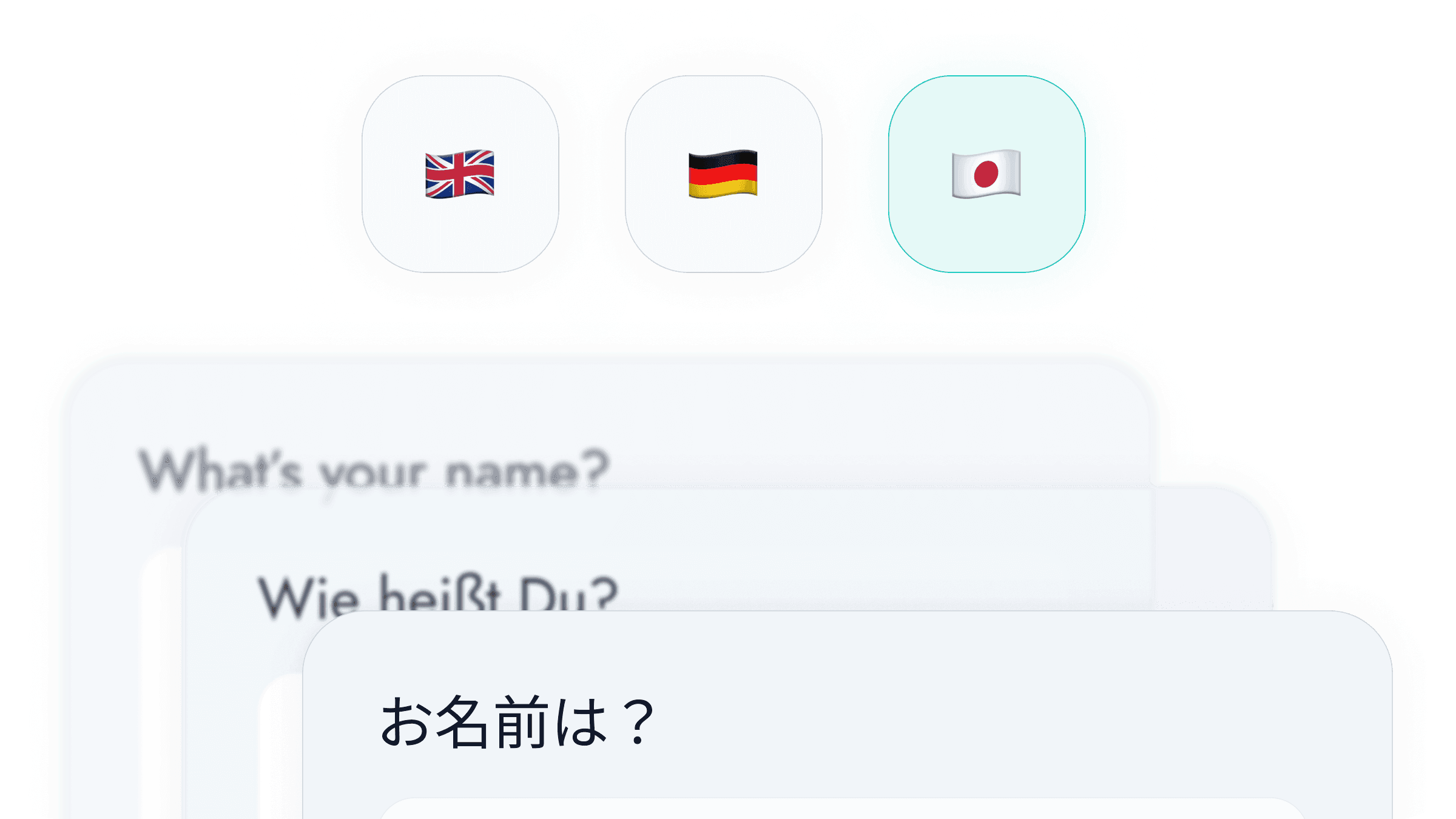 Multi-language support in open source form builder, showcasing global survey capabilities
