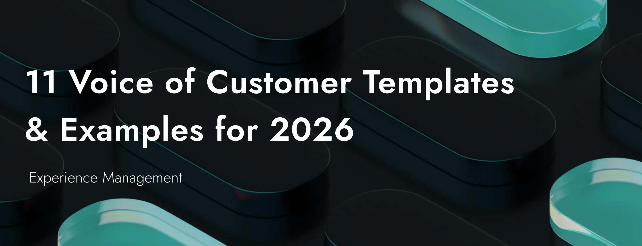 11 Voice of Customer Templates