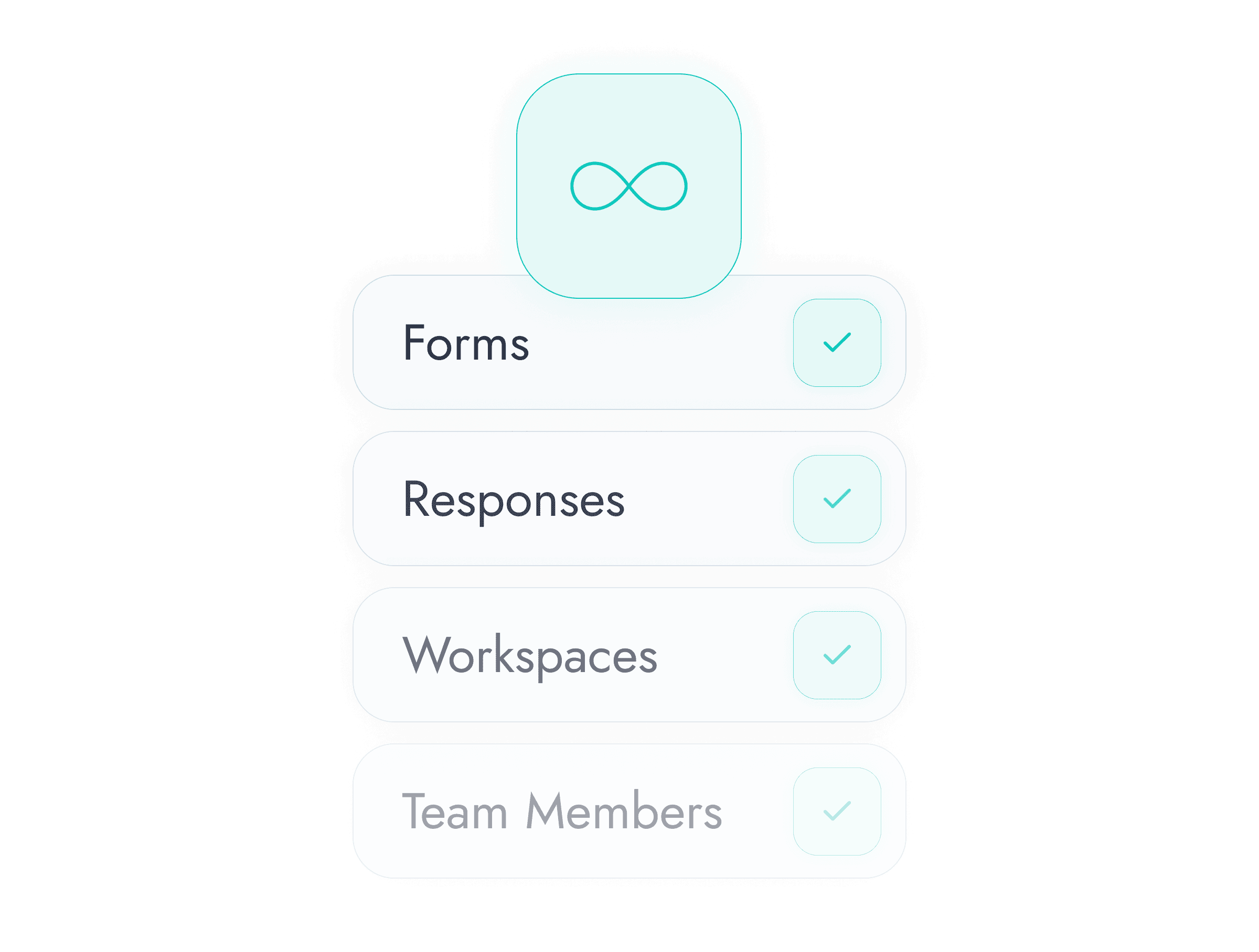 Unlimited open source web forms displayed on various devices