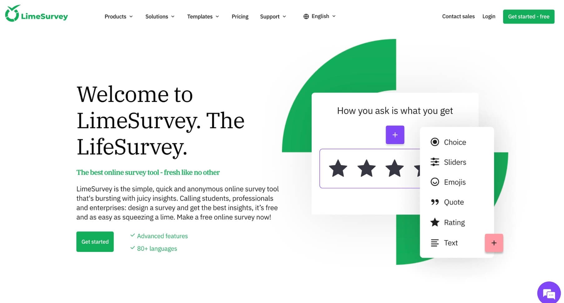 LimeSurvey open source survey builder