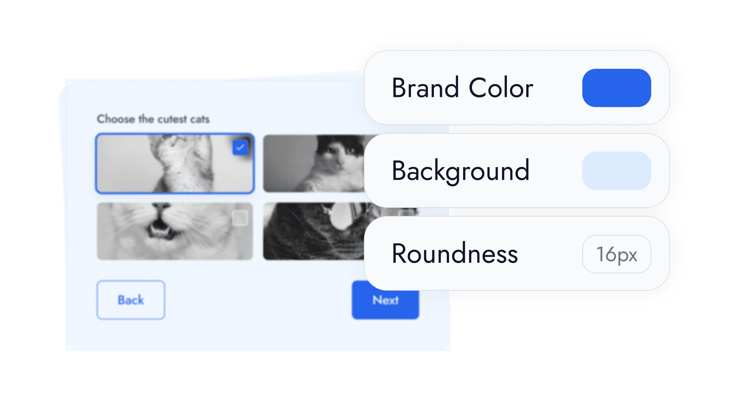 Get started in minutes with easy-to-use survey templates