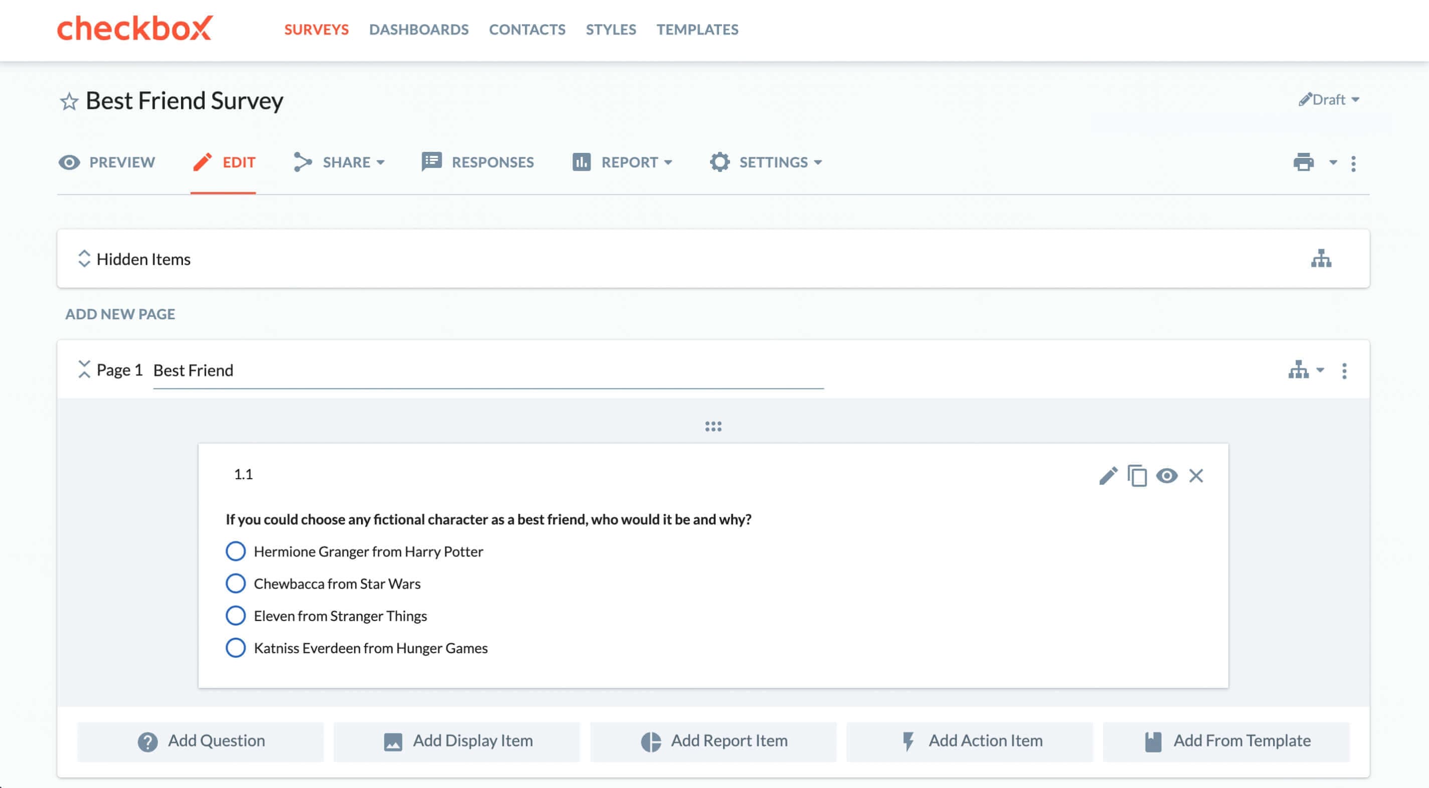 Qualtrics alternative Checkbox is an intuitive survey tool with a modern interface and self-hosting option.