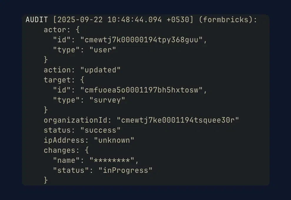 Audit Logs