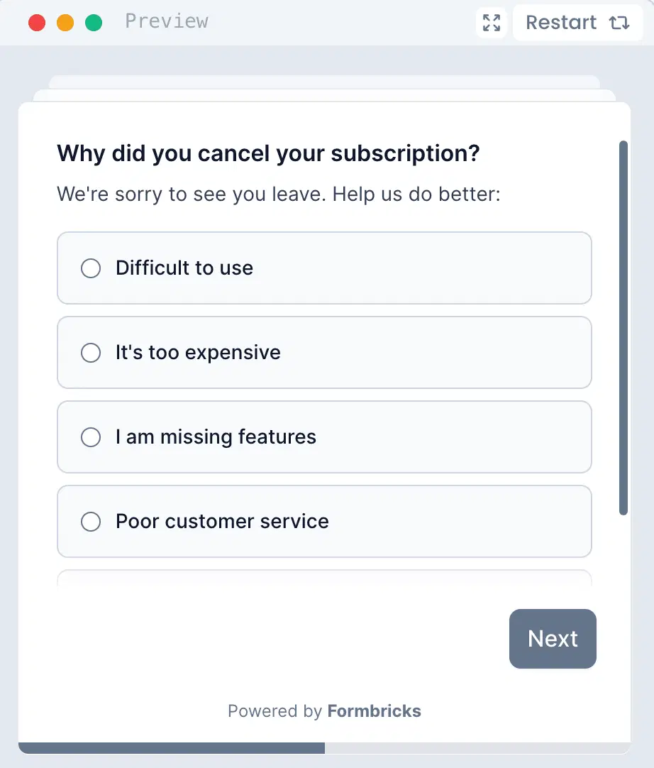 Churn Survey