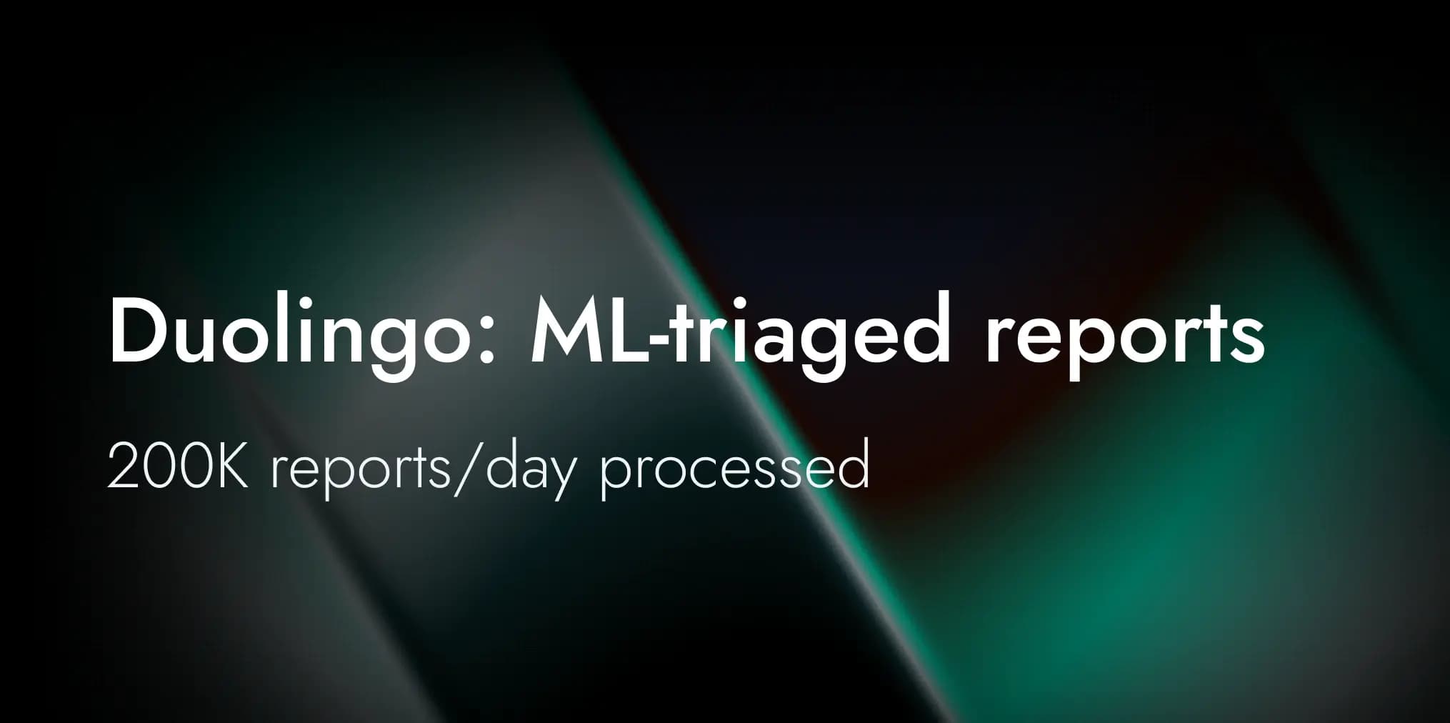 Duolingo user report triage - Voice of Customer example