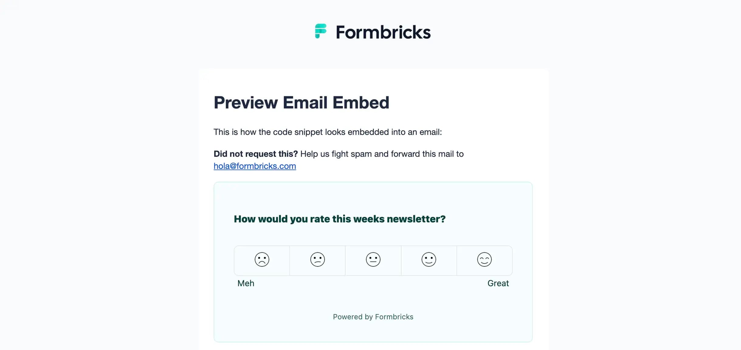 Email survey distribution with a survey link embedded in an email invitation