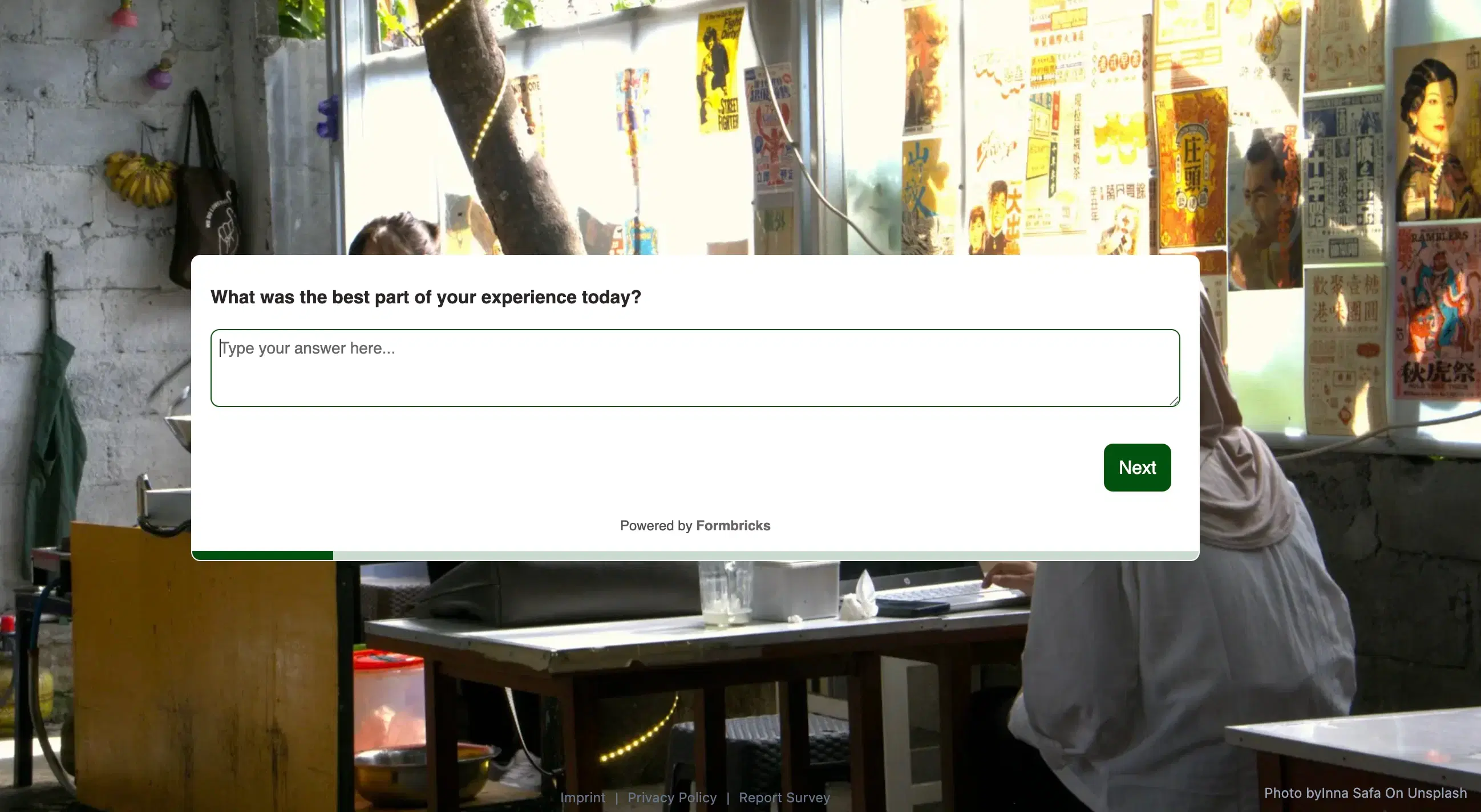 General feedback survey questions illustration