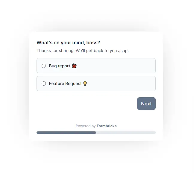 How to use in-app surveys to collect product feedback