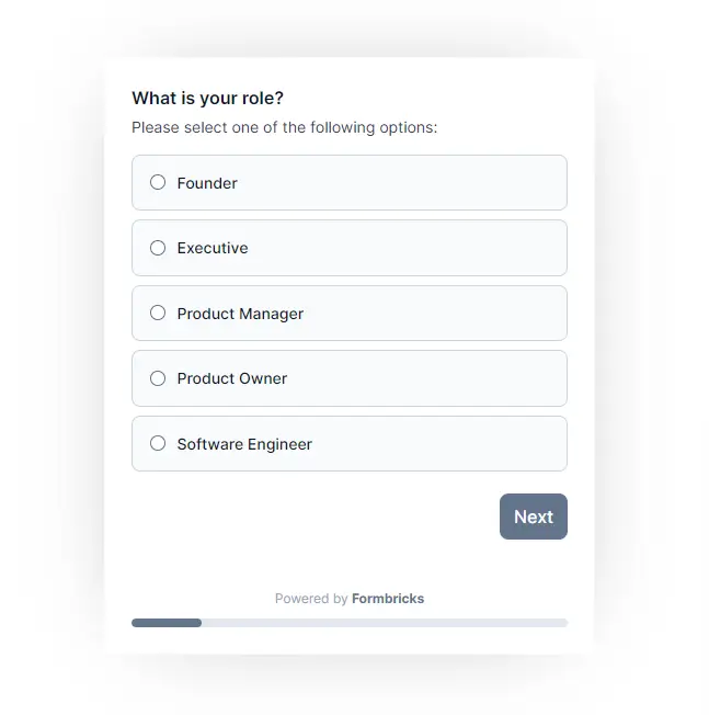 Onboarding Segmentation Survey