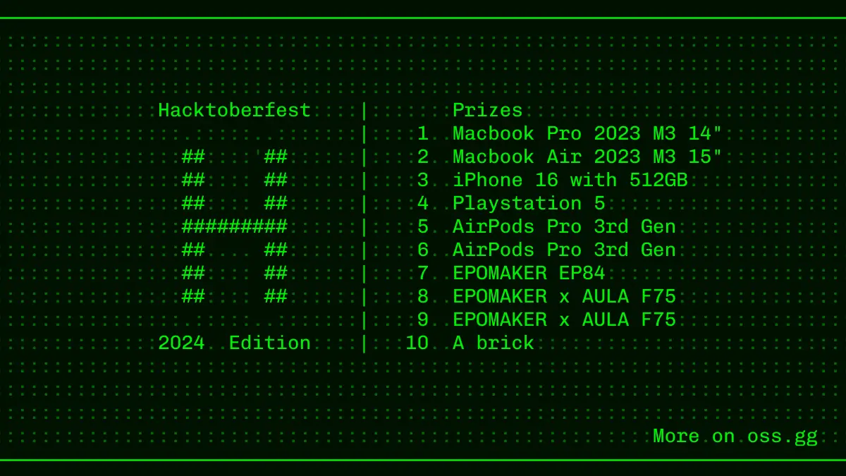 oss.gg Hackathon 2024