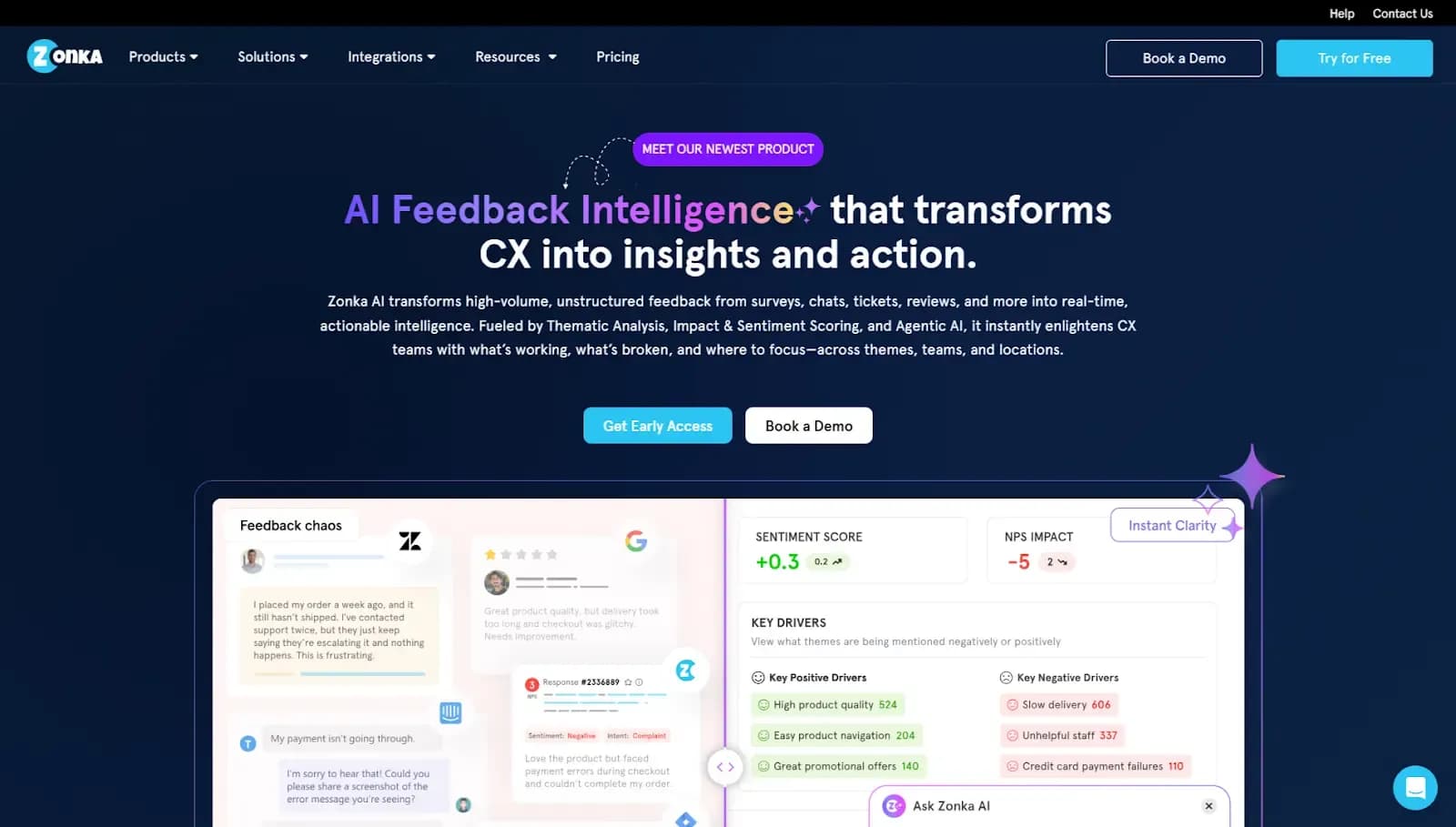 Zonka Feedback AI-powered omnichannel feedback platform
