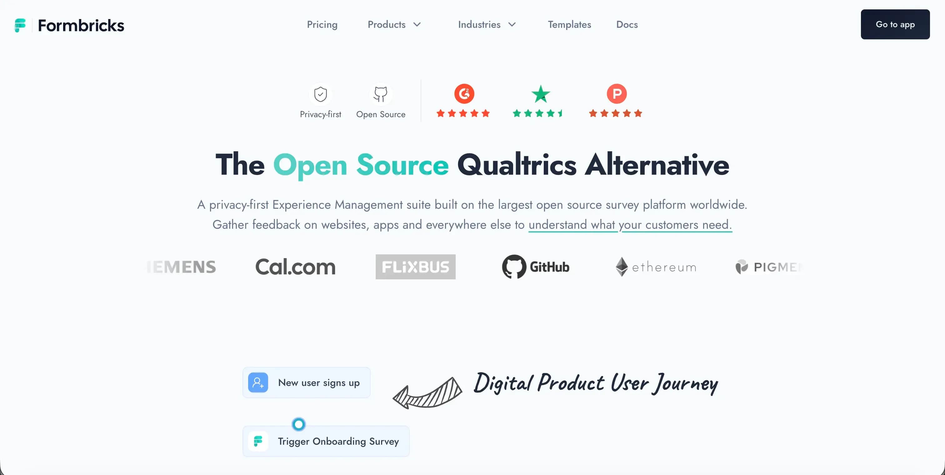 Formbricks open-source experience management platform
