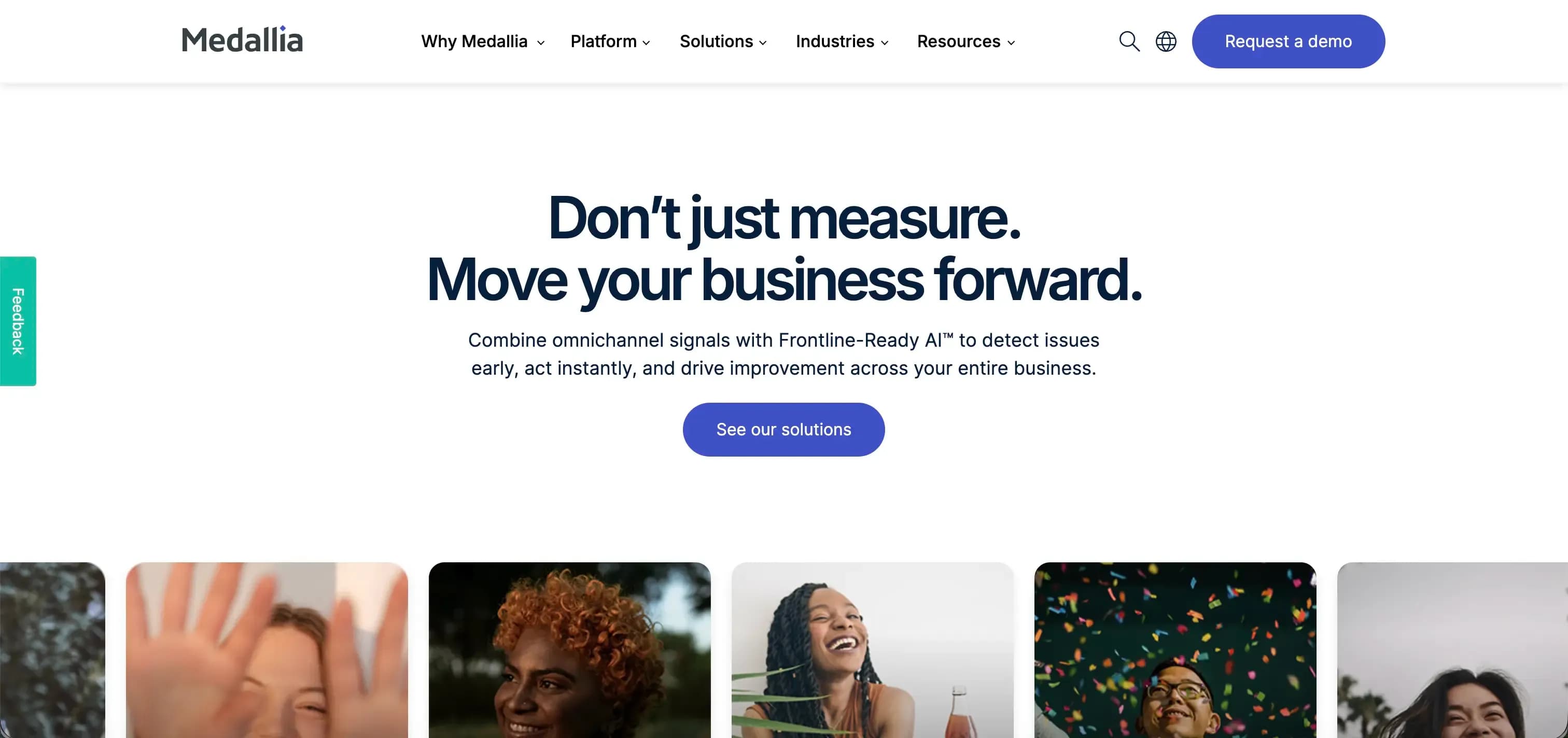 Medallia customer experience management platform