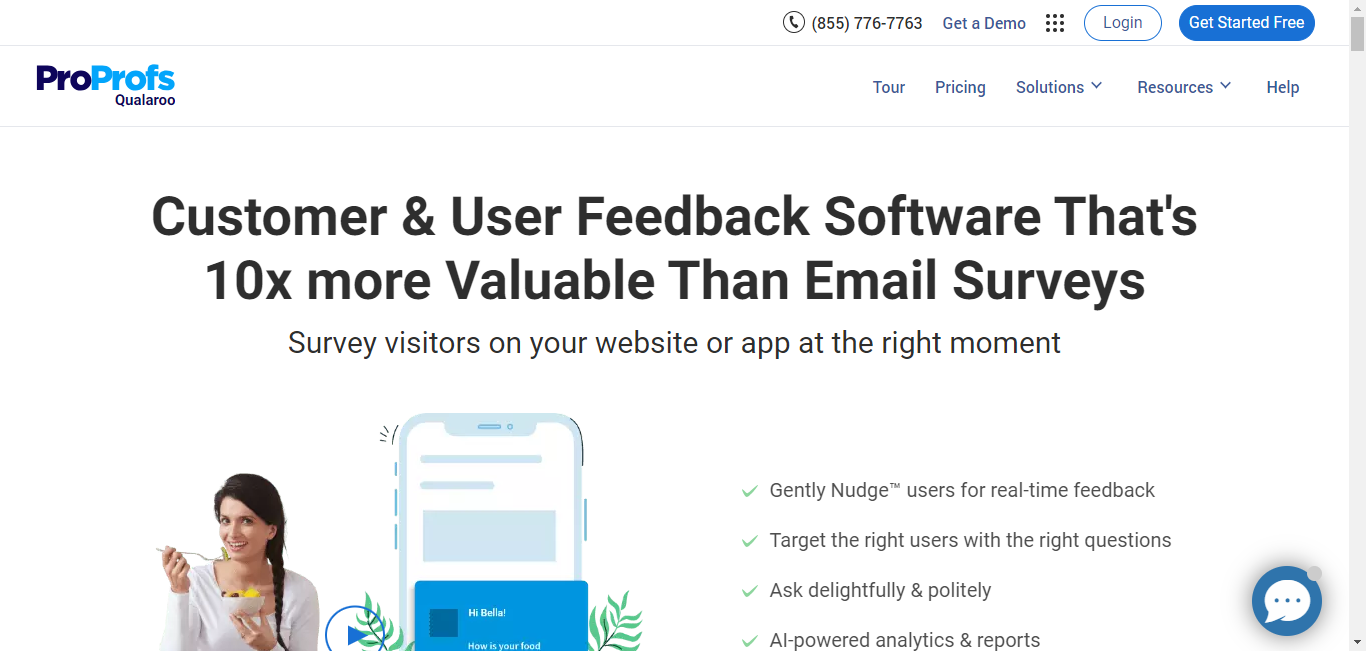Qualaroo simplifies the process of collecting user feedback with surveys