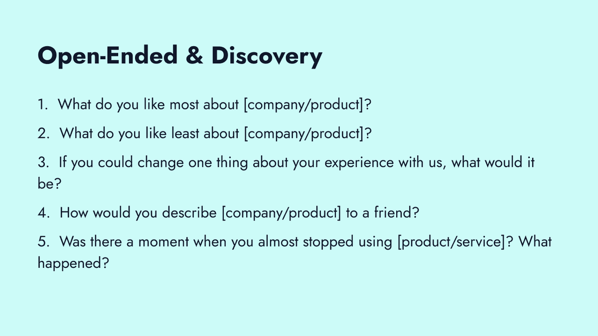 65+ OpenEnded Survey Questions That Uncover What Numbers Miss