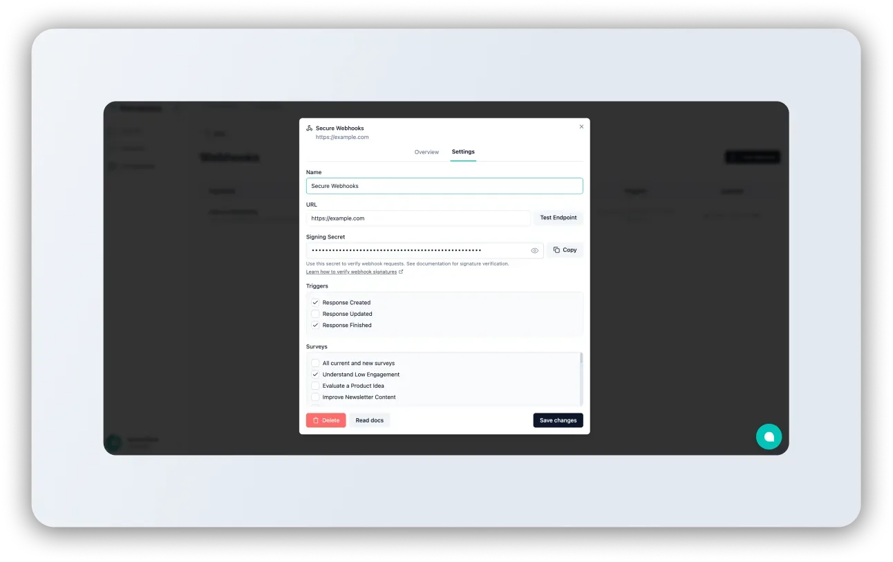 Webhook Security