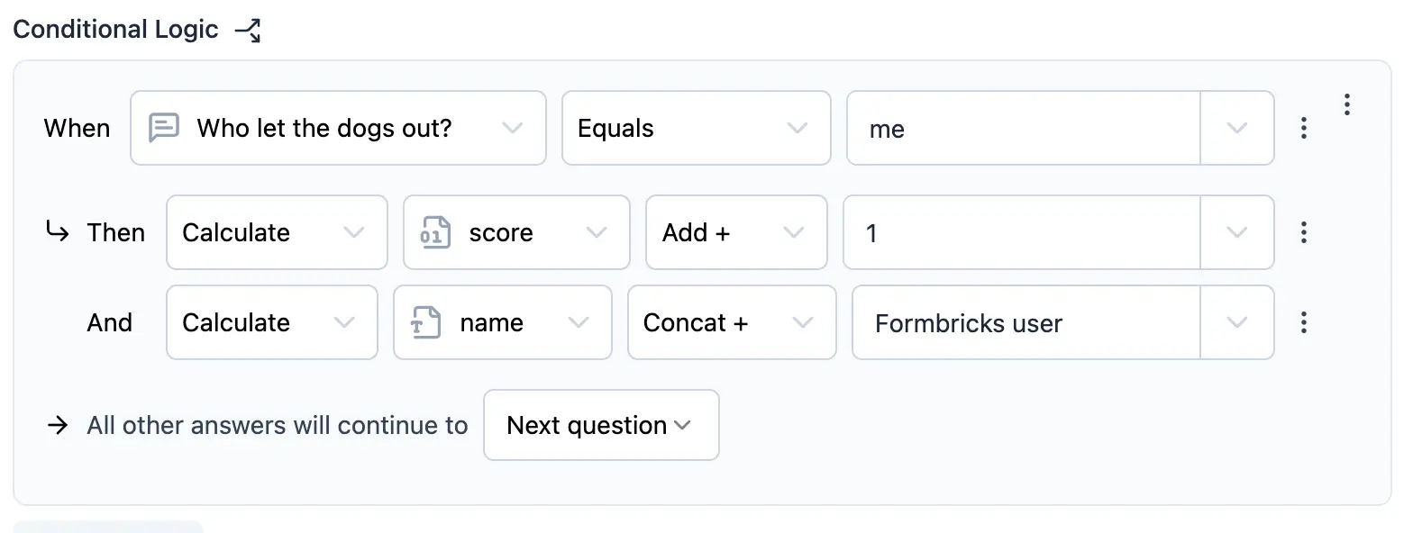 Logic with variables