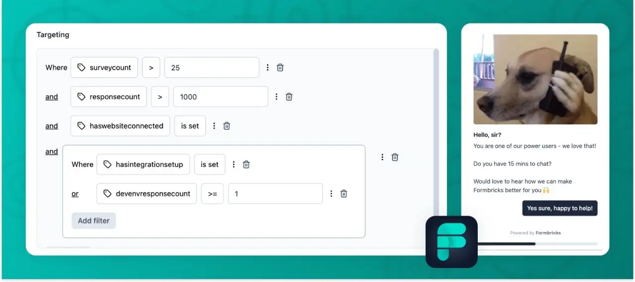 Automate inviting power users to chat with us at Formbricks